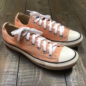 Peach Converse Shoes